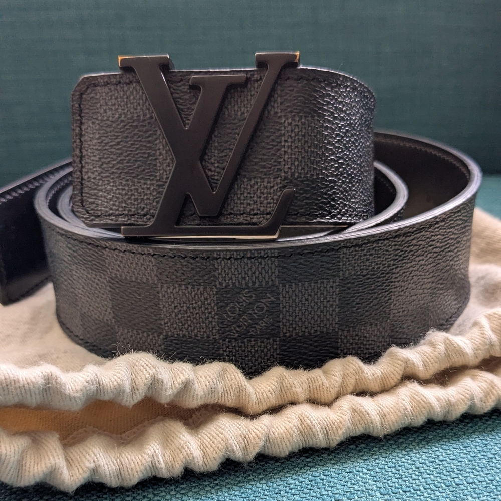 Louis Vuitton Black Men's Belt